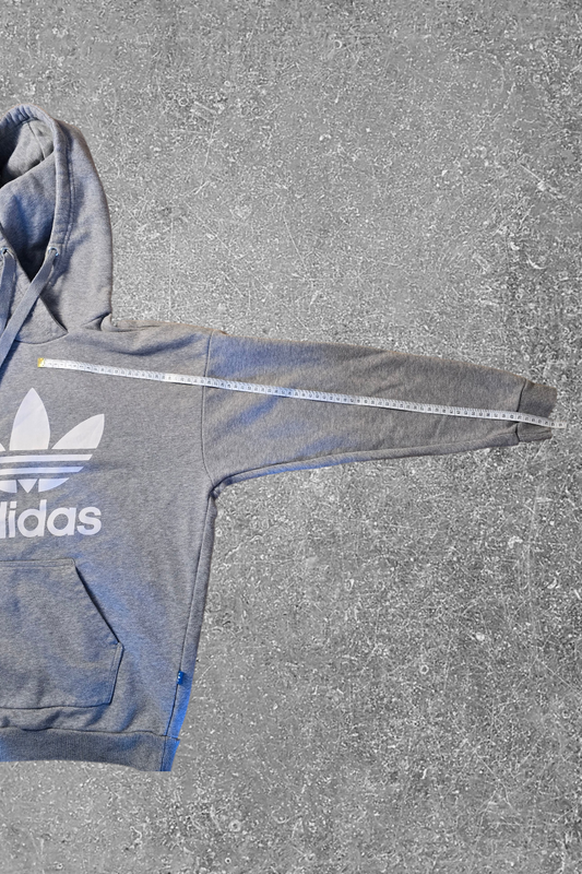 adidas Hoodie Trefoil – Grau | Größe M