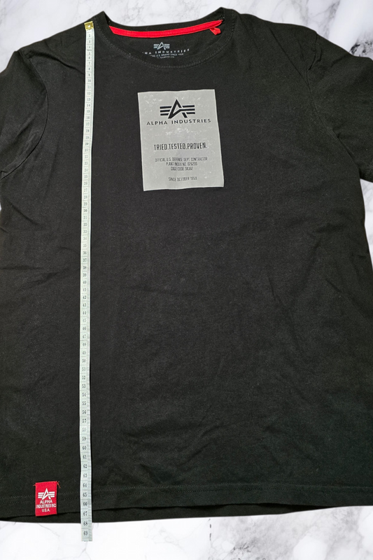 Alpha Industries T-Shirt – Schwarz | Größe M