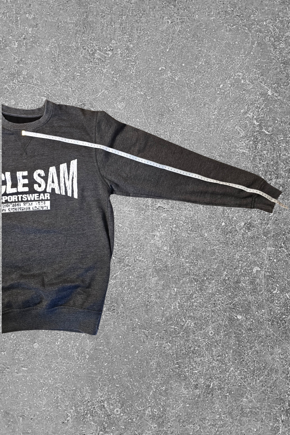 UNCL SAM Sportswear Sweatshirt – Grau | Größe M