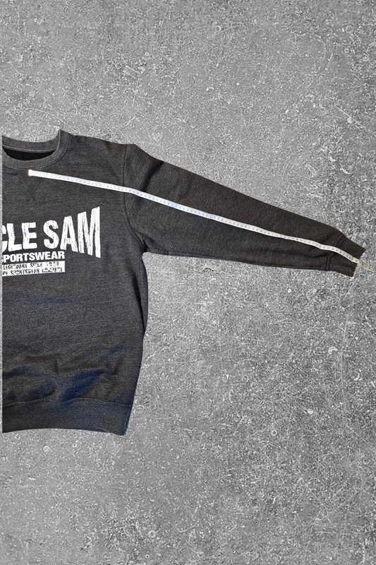 UNCL SAM Sportswear Sweatshirt – Grau | Größe M