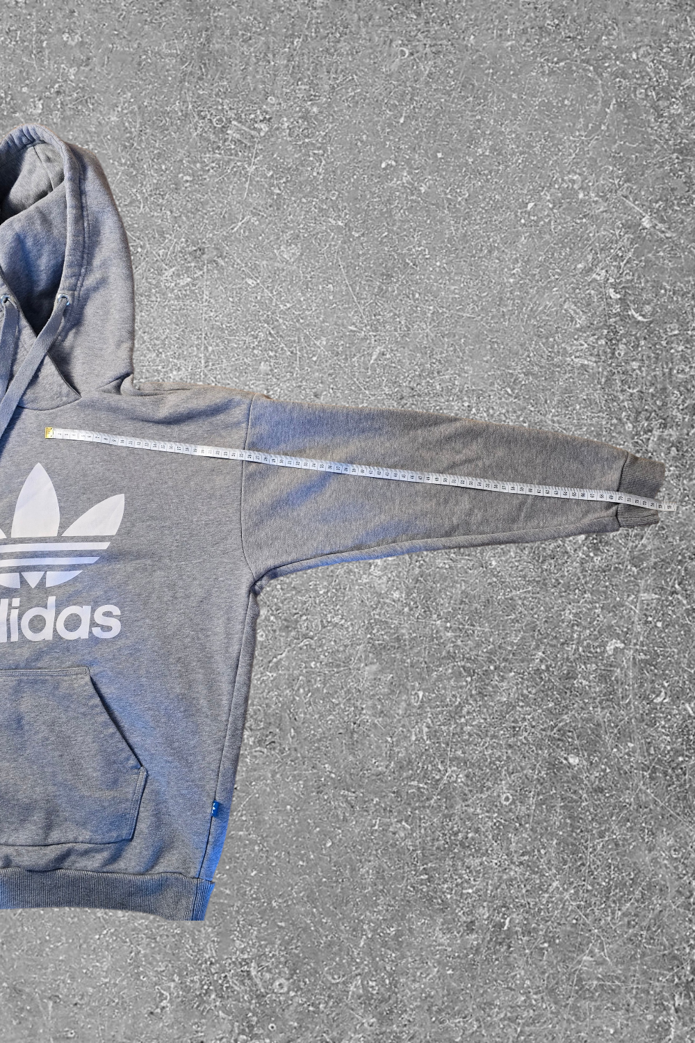 adidas Hoodie Trefoil – Grau | Größe M