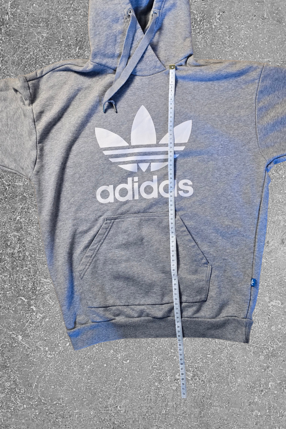 adidas Hoodie Trefoil – Grau | Größe M