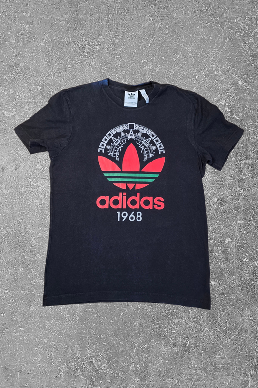 adidas T-Shirt Trefoil 1968 – Schwarz | Größe M