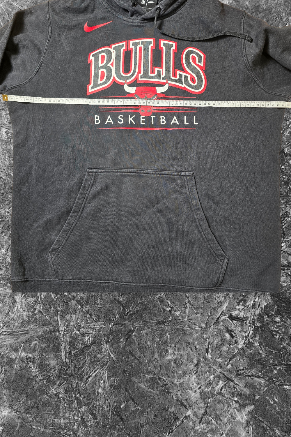 Nike Chicago Bulls Hoodie – Schwarz | Größe L
