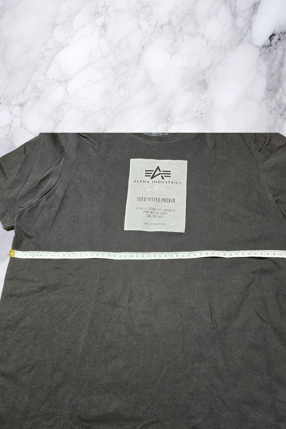 Alpha Industries T-Shirt – Schwarz | Größe M