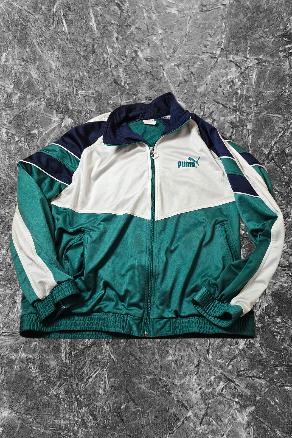 Puma Trainingsjacke – Vintage Style – Größe L