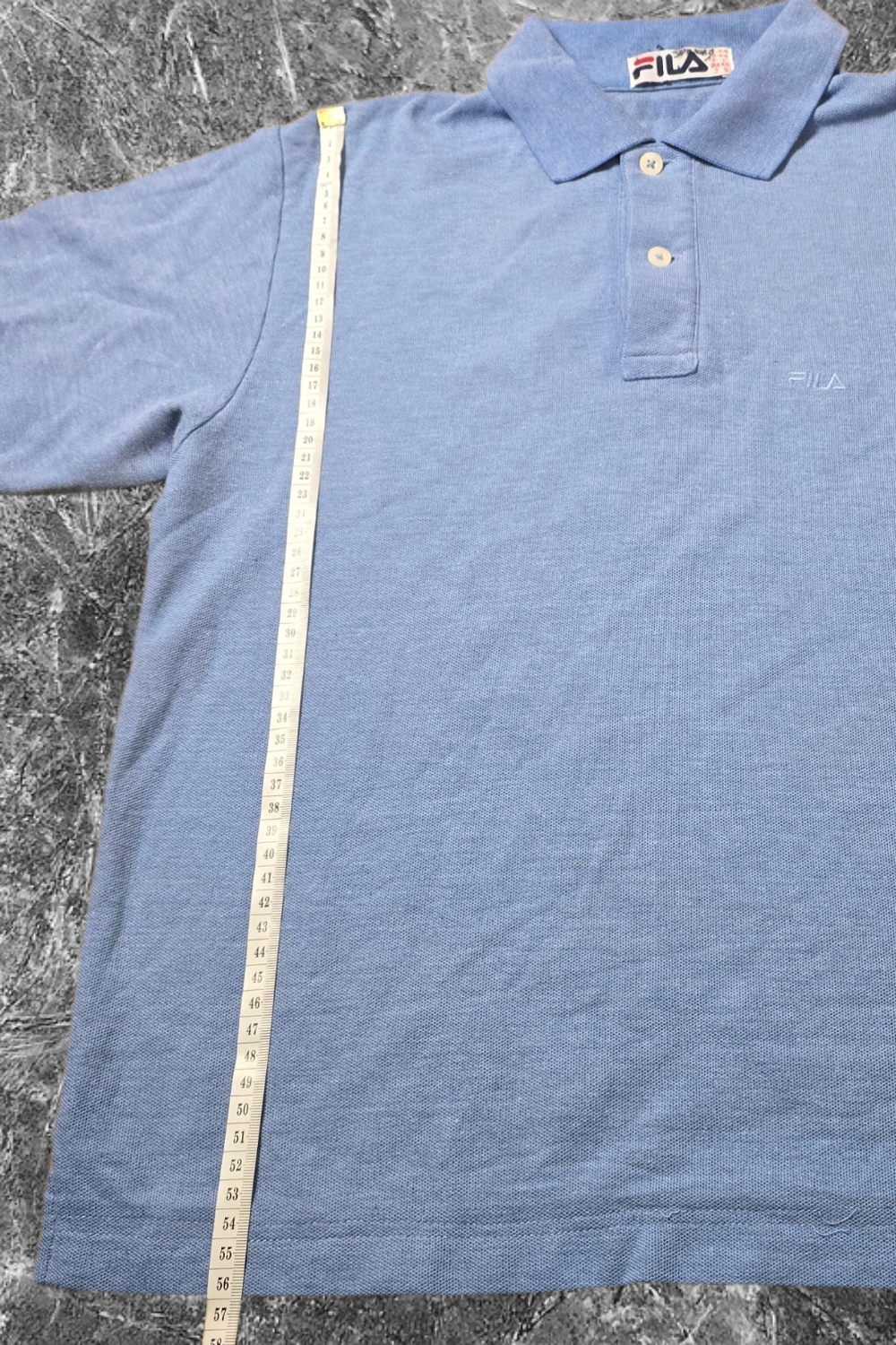 FILA Polo Shirt – Blau | Größe 44