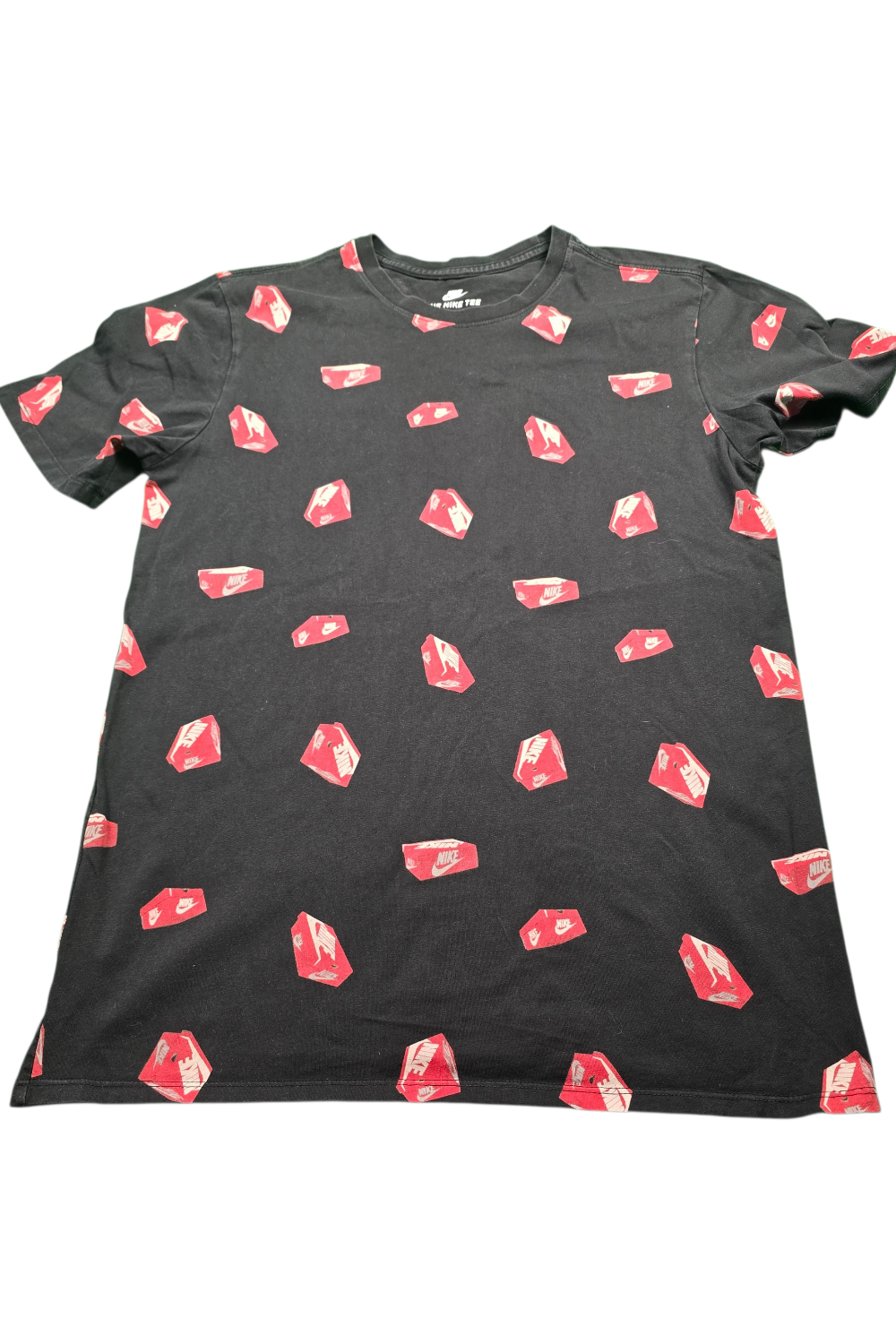 Nike T-Shirt Allover Print – Schwarz | Größe M