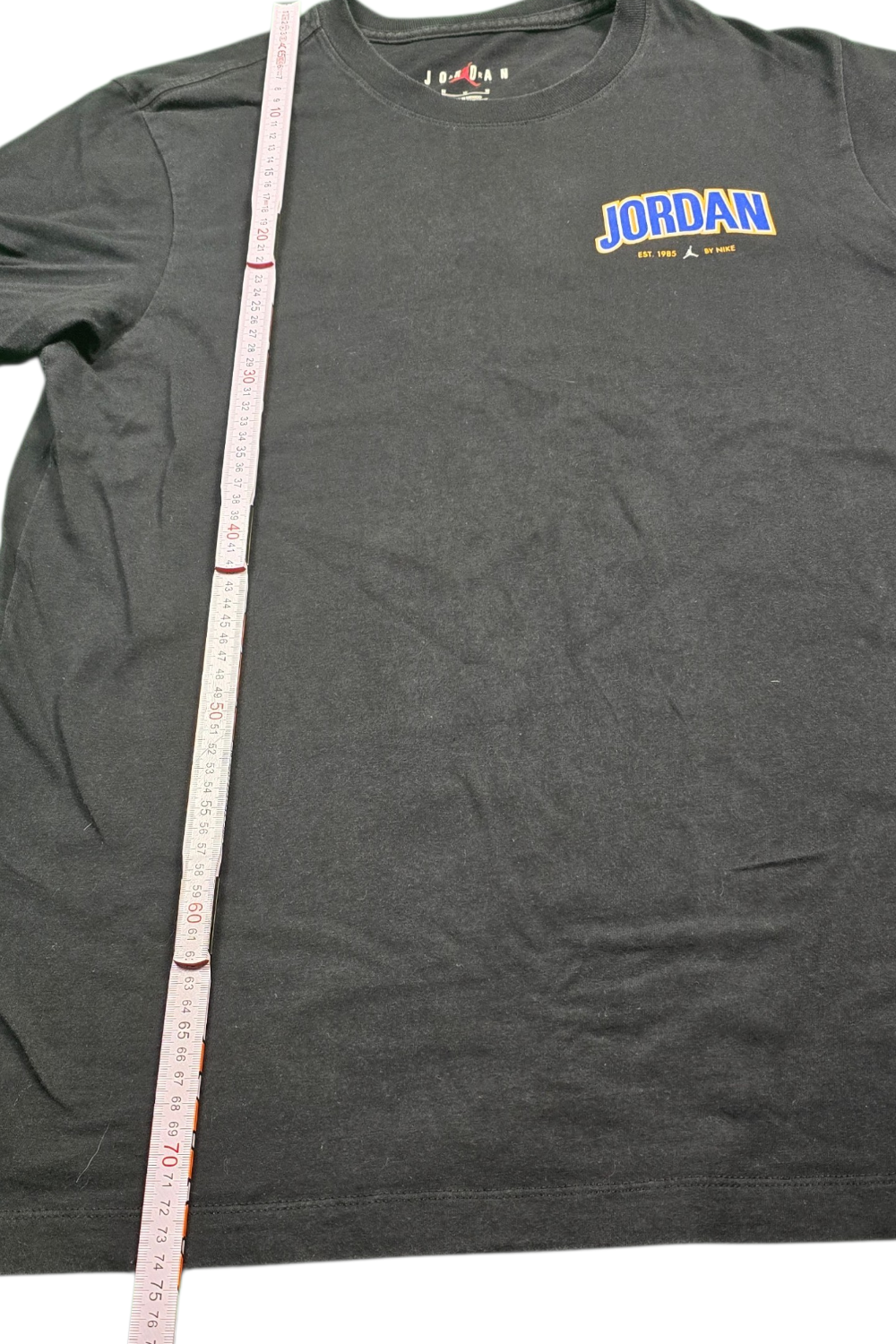 Jordan T-Shirt – Schwarz | Größe M | Backprint 🔥